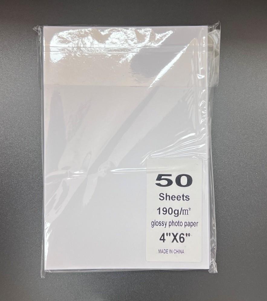 GLOSS PHOTO PAPER 190gsm 4 x 6 (003)